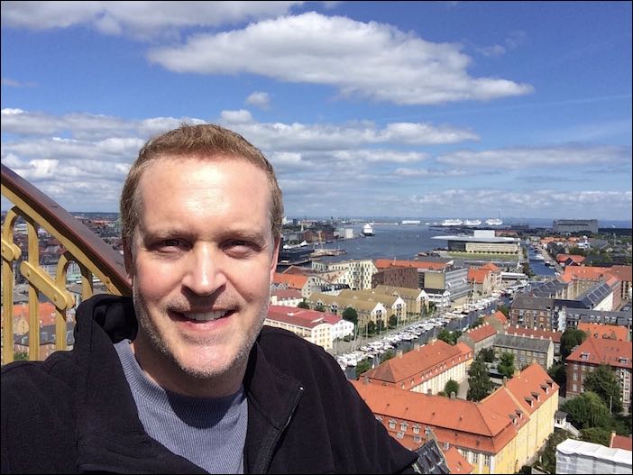 View from Church of Our Saviour (Copenhagen, Denmark)