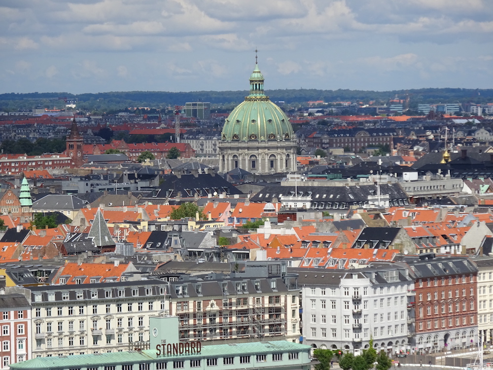 View from Church of Our Saviour (Copenhagen, Denmark)
