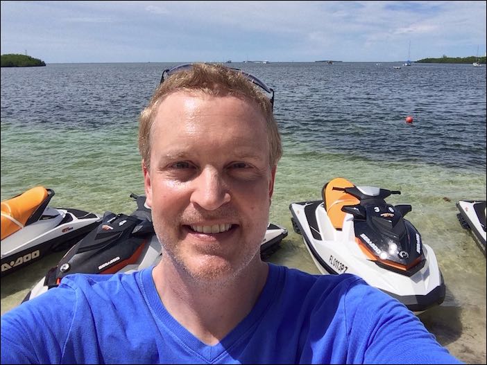 Jet ski tour of Key West