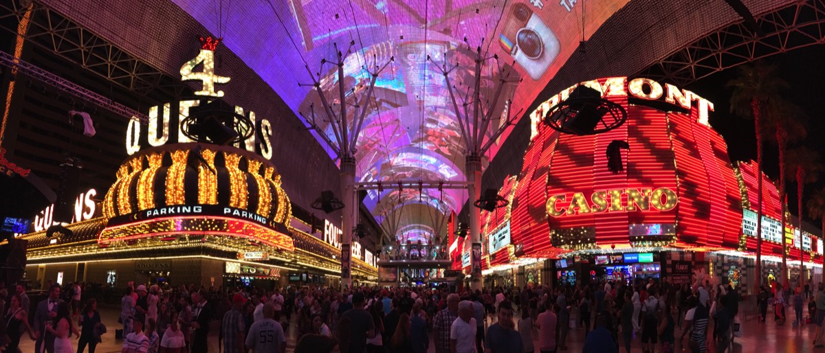 Fremont Street in Las Vegas, Nevada