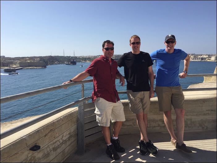 View of Grand Harbour from Fort Manoel