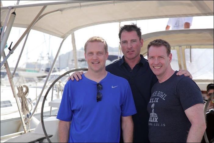 One last photo in case the yacht sinks and we die.