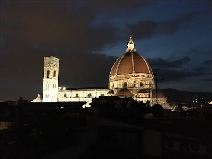 Il Duomo di Firenze at night (Florence, Italy)