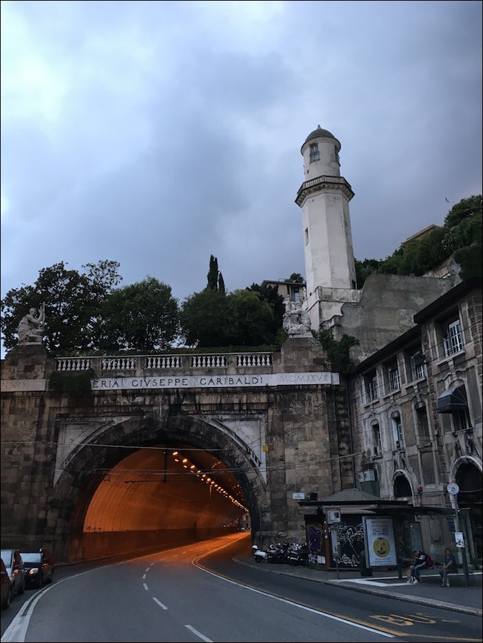 Giuseppe Garibaldi Tunnel (Genoa, Italy)