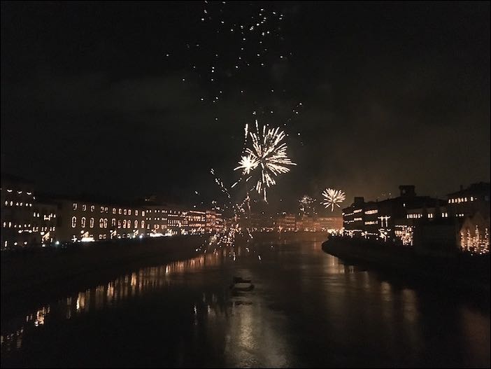 Fireworks for Luminara di San Ranieri (Pisa, Italy)