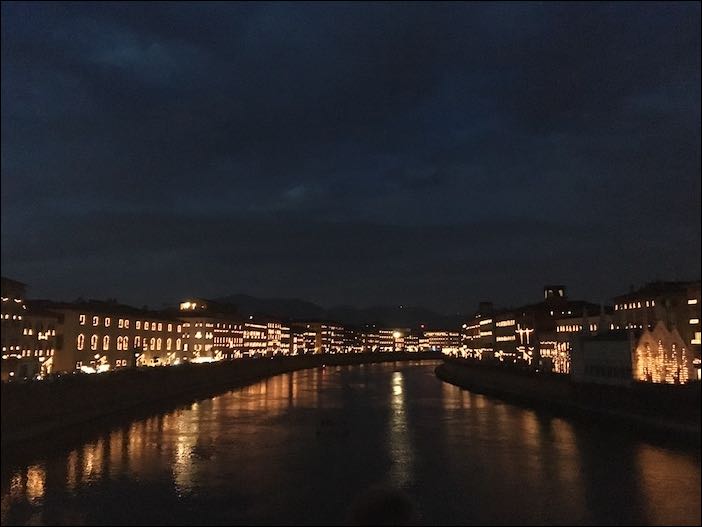 Candlelight festival in Pisa (aka Luminara di San Ranieri)