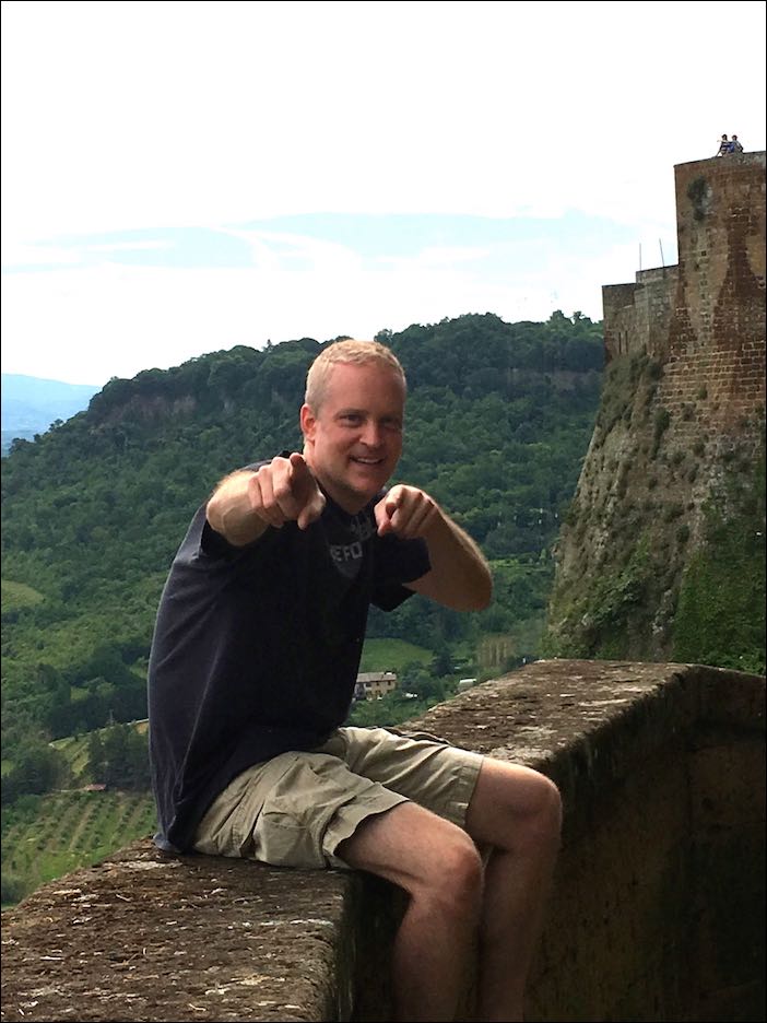 Fortified Wall near St. Patricks Well (Orvieto, Italy)