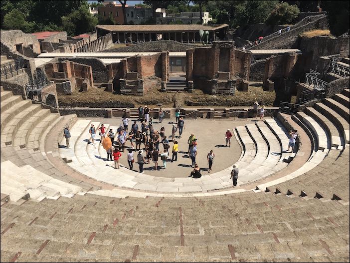 The Odeon (Pompeii, Italy)