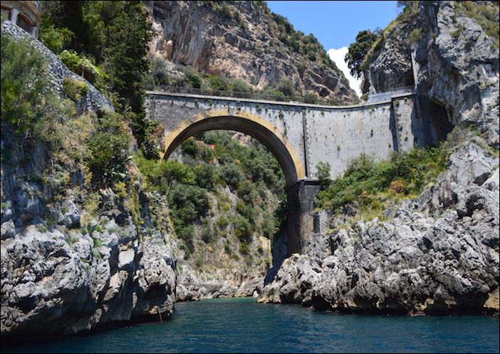 Bridge on Amalfi Coast (Italy)
